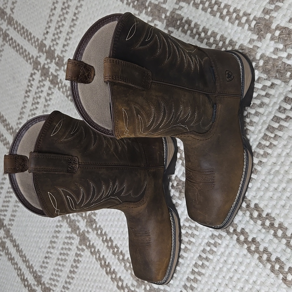 Ariat Women's Anthem Waterproof Western Workboot - Picture 8 of 12